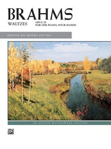 Brahms: Waltzes, Opus 39 - Piano Duet (1 Piano, 4 Hands) - Piano Duets & Four Hands