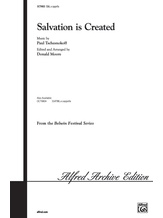 Salvation Is Created - Choral