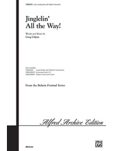 Jinglelin' All the Way! - Choral