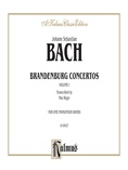 Bach: Brandenburg Concertos (Volume I) (Arr. Max Reger) - Piano Duets & Four Hands
