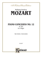 Mozart: Piano Concerto No. 12 in A Major, K. 414 - Piano Duets & Four Hands