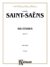 Saint-Saëns: Six Etudes, Op. 52 - Piano