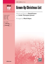 Grown-Up Christmas List - Choral