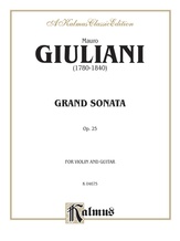 Giuliani: Grand Sonata for Violin and Guitar, Op. 25 - Guitar