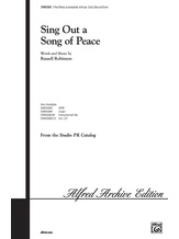 Sing Out a Song of Peace - Choral