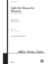 Light the Kinara for Kwanzaa - Choral