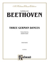 Beethoven: Three German Dances - Piano