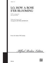 Lo, How a Rose E'er Blooming - Choral