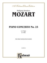 Mozart: Piano Concerto No. 23 in A Major, K. 488 - Piano Duets & Four Hands