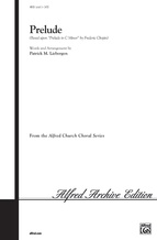 Prelude (Based upon "Prelude in C Minor") - Choral