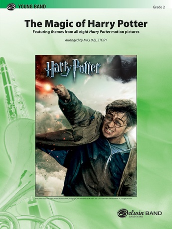 chorro Privación elefante The Magic of Harry Potter: Flute: Michael Story | Concert Band Sheet Music