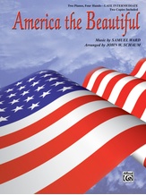 America the Beautiful - Piano Duo (2 Pianos, 4 Hands) - Piano Duets & Four Hands