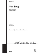 One Song - Choral