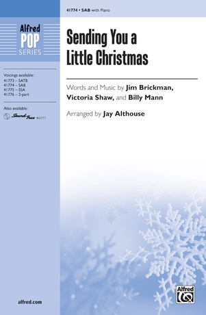 Sending You a Little Christmas - Choral