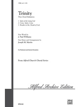 Trinity: Three Choral Meditations - Choral