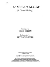 The Music of M-G-M (A Choral Medley) - Choral