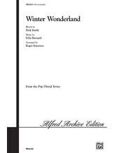 Winter Wonderland - Choral