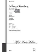 Lullaby of Broadway (and Forty-Second Street) - Choral