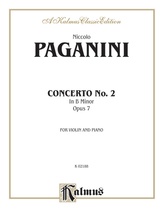 Paganini: Concerto No. 2 in B Minor, Op. 7 - String Instruments