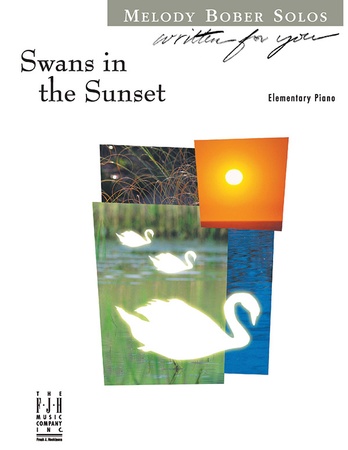 Swans in the Sunset - Piano