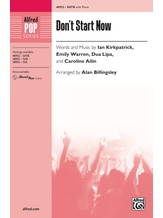 Don't Start Now - Choral