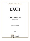 Bach: Three Sonatas for Viola da Gamba, BWV 1027-29 (Transcr. For Cello and Piano by Julius Klengel) - String Instruments