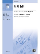 It's All Right - Choral