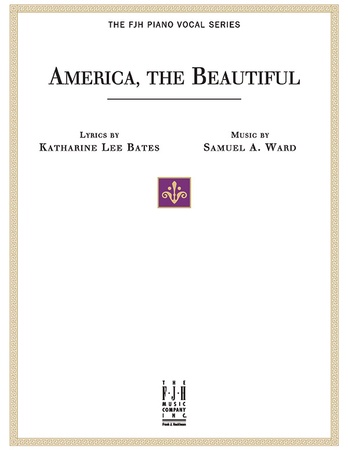 America, the Beautiful - Piano/Vocal