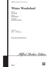 Winter Wonderland - Choral