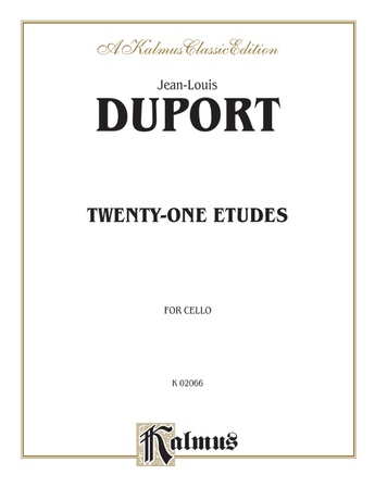 Duport: Twenty-one Etudes - String Instruments