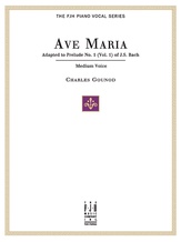 Ave Maria, For Medium Voice and Piano - Piano/Vocal