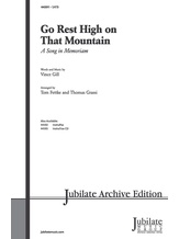 Go Rest High on That Mountain - Choral