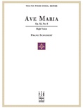 Ave Maria Op. 52, No.6, For High Voice and Piano - Piano/Vocal