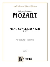 Mozart: Piano Concerto No. 26 in D Major, K. 537 - Piano Duets & Four Hands