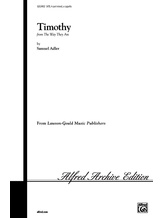 Timothy (from <I>The Way They Are</I>) - Choral