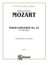 Mozart: Piano Concerto No. 22 in E flat Major, K. 482 - Piano Duets & Four Hands