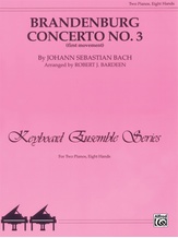 Brandenburg Concerto No. 3 (First Movement) - Piano Quartet (2 Pianos, 8 Hands) - Piano