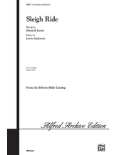Sleigh Ride - Choral