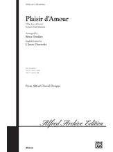 Plaisir d'Amour (The Joys of Love) - Choral