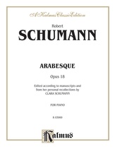 Schumann: Arabesque - Piano