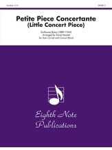 Petite Piece Concertante (Little Concert Piece) (Solo Cornet and Concert Band) - Concert Band