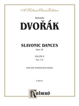 Dvorák: Slavonic Dances, Op. 46 (Volume II) - Piano Duets & Four Hands