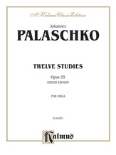 Palaschko: Twelve Studies, Op. 55 - String Instruments