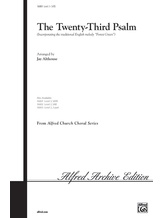 The Twenty-Third Psalm - Choral