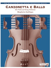 Canzonetta e Ballo (solo violin and string orchestra) - String Orchestra