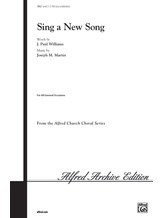 Sing a New Song - Choral