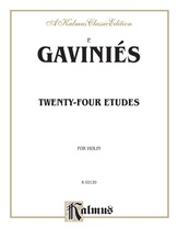 Gaviniés: Twenty-Four Etudes - String Instruments