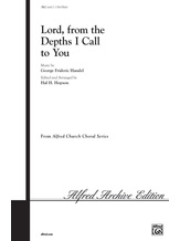 Lord, from the Depths I Call to You - Choral