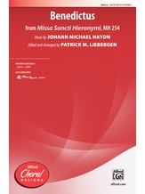 Benedictus (from <i>Missa Sancti Hieronymi</i>, MH 254) - Choral