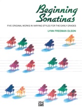 Beginning Sonatinas: Five Original Works in Varying Styles for the Early Grades - Piano